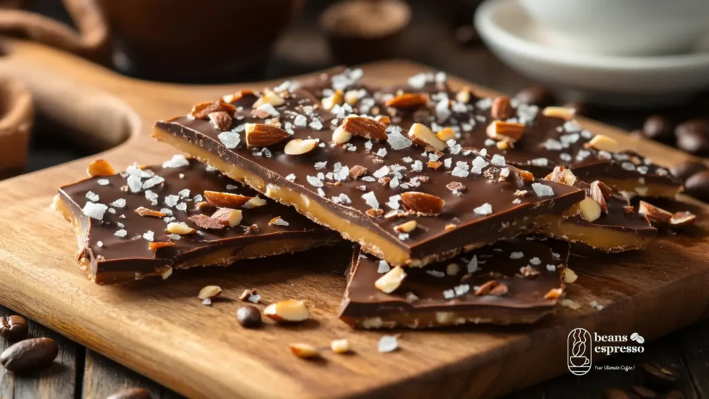 the Coffee Toffee Bark Treat