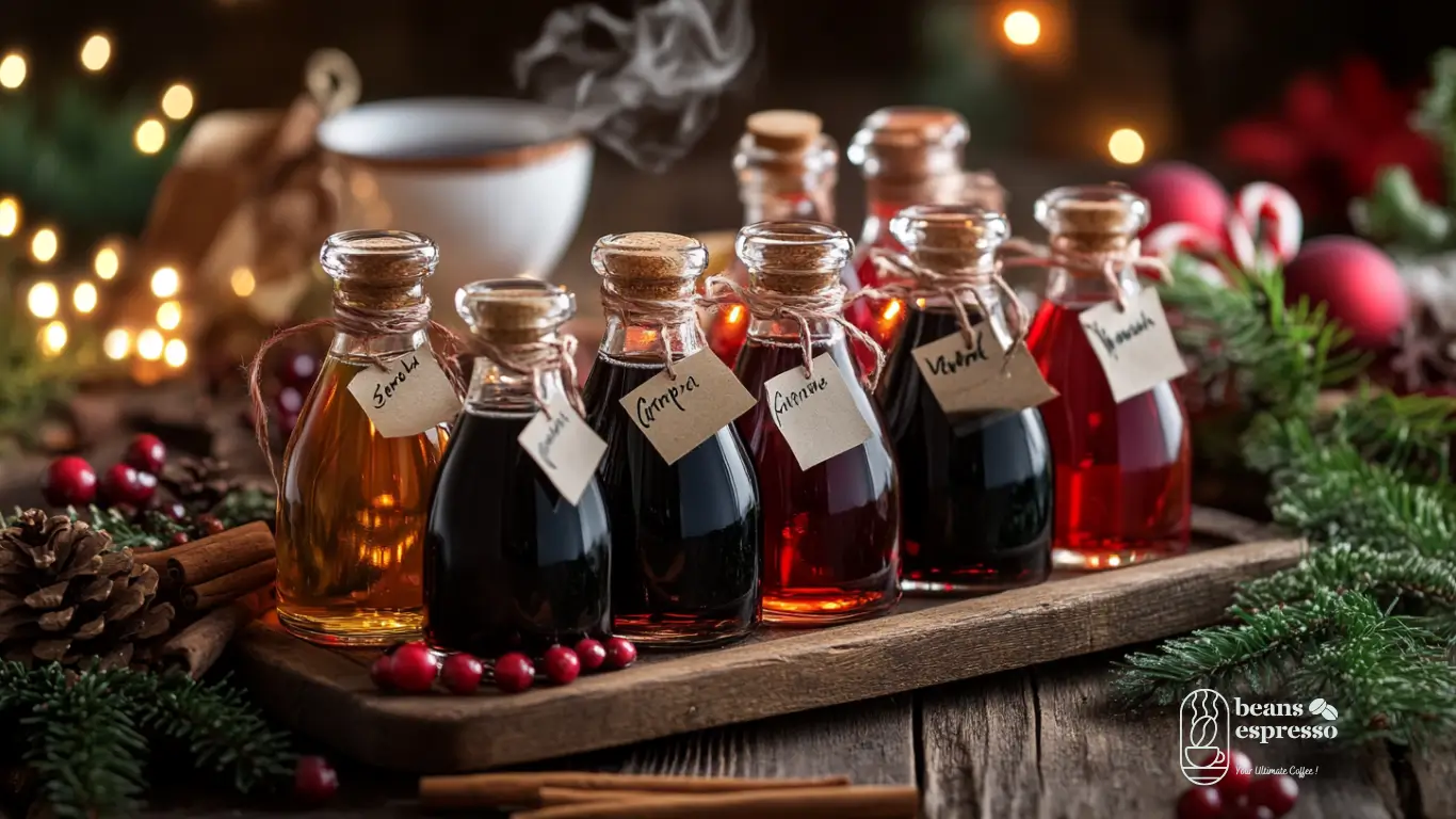 DIY festive holiday syrup ideas