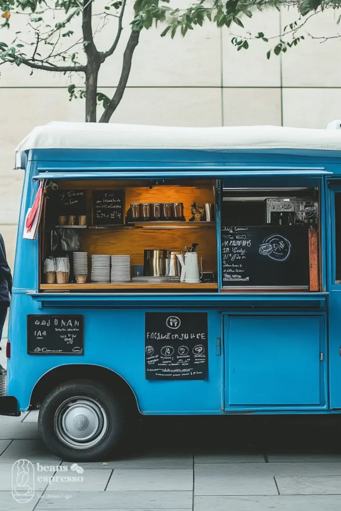 coffee cart van